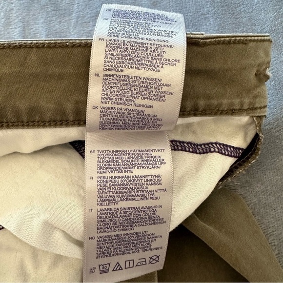 NYDJ Not Your Daughter's Olive Green Wash Skinny Soft Zipper Jeans Pants - Picture 11 of 12